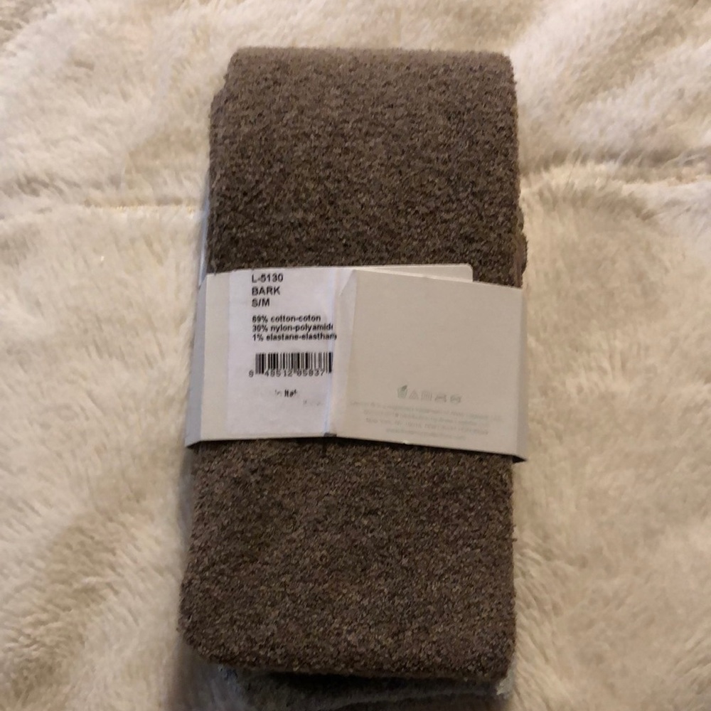 Lemon Boucle Ski Leggings, Bark - Picture 4 of 6